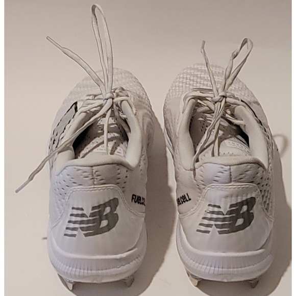 New Balance‎ Mens FuelCell 4040v7 Molded Baseball Metal Cleats White Sz 14US main image 5